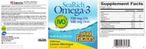 SeaRich Omega-3 Delicious Lemon Meringue