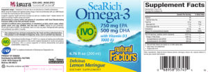 SeaRich Omega-3 With Vitamin D3 1000 IU 