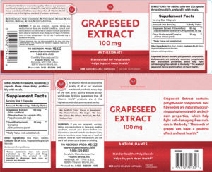Grapeseed Extract 100 mg