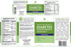 High Potency Diabetes Support Formula
