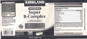 Super B-Complex With Electrolytes
