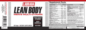 Lean Body Men's Multi-Vitamin
