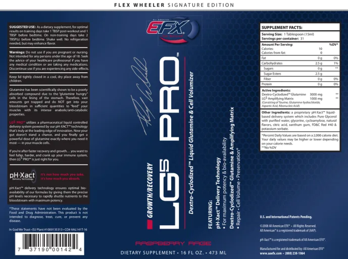 Label for LG5 PRO
