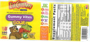 Gummy Vites Sour