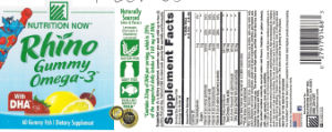 Rhino Gummy Omega-3