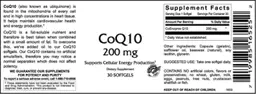 CoQ10 200 mg