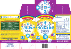 Kids! GoLive Probiotic + Prebiotic Berry