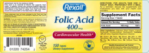 Folic Acid 400 mcg