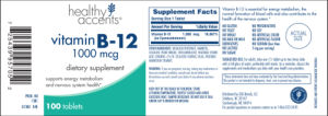 Vitamin B-12 1000 mcg