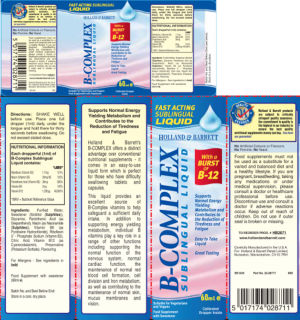 B-Complex Sublingual Liquid