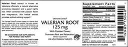 Valerian Root 125 mg