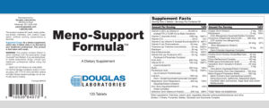 Label for Meno-Support Formula
