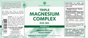 Triple Magnesium Complex 400 mg