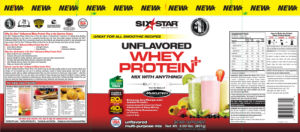 Unflavored Whey Protein Plus Elite Serie
