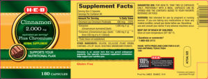 Cinnamon 2,000 mg Plus Chromium