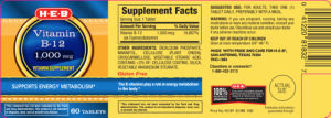 Vitamin B-12 1,000 mcg