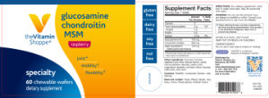 Glucosamine Chondroitin MSM Raspberry