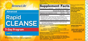 Advanced Rapid Cleanse 7-Day Program Par