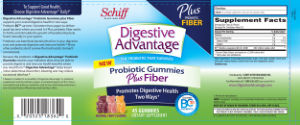 Probiotic Gummies Plus Fiber