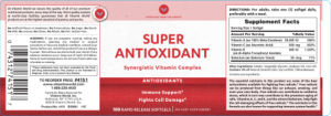 Label for Super Antioxidant
