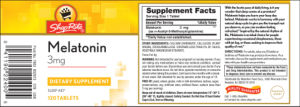 Melatonin 3 mg