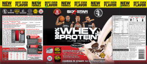 Whey Protein Plus Elite Series Cookies &
