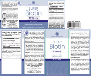 Super Biotin 5000 mcg