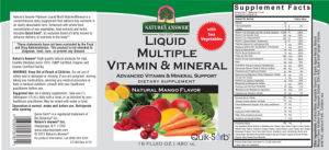 Liquid Multiple Vitamin & Mineral Natura