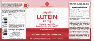 Lutigold Lutein 20 mg