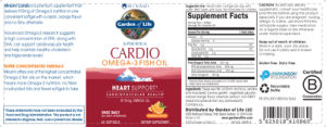 Cardio Omega-3 Fish Oil Orange Flavor