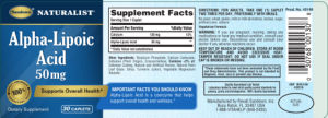 Alpha-Lipoic Acid 50 mg