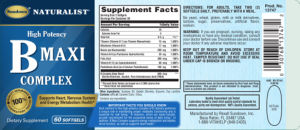 High Potency B Maxi Complex