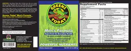 Label for Men's Formula