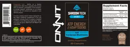 Label for Shroom Tech Sport