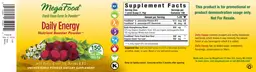 Label for Daily Energy