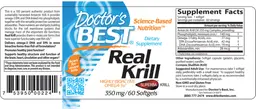 Label for Real Krill