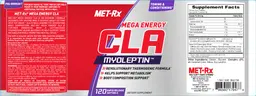 Label for Mega Energy CLA