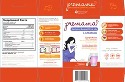 Label for Premama Lactation