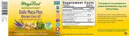 Label for Daily Maca Plus Women Over 40