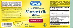 Flaxseed Oil 1000 mg