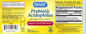 Probiotic Acidophilus