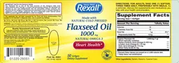 Flaxseed Oil 1000 mg