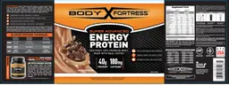 Label for Super Advanced Energy Protein Mocha Cappuccino