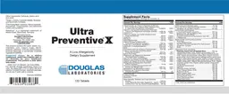 Label for Ultra Preventive X