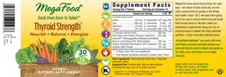 Label for Thyroid Strength