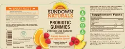 Label for Probiotic Gummies