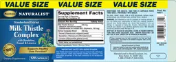 Label for Milk Thistle Complex