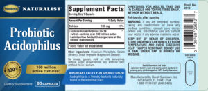 Probiotic Acidophilus