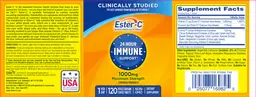 Label for Ester-C 24 Hour Immune Support 1000 mg