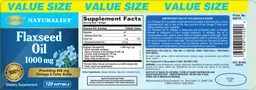 Flaxseed Oil 1000 mg